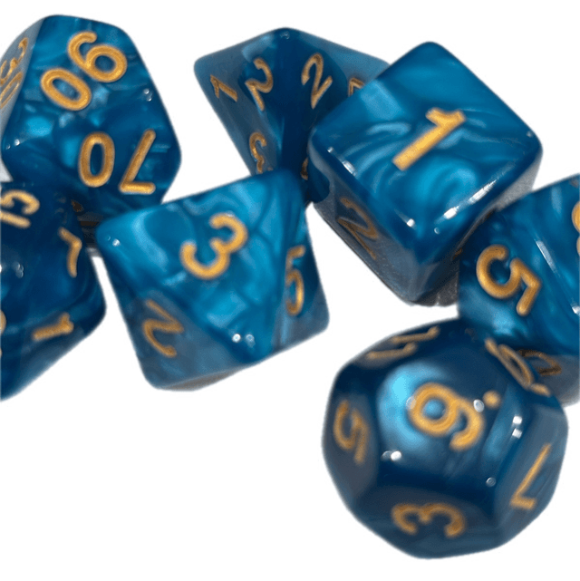 Dés -Set de 7 formes