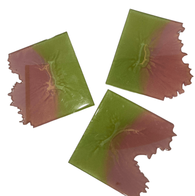 Plateau - 4 dessous de verres 