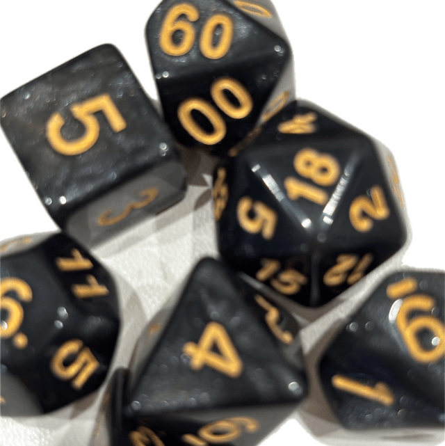 Dés -Set de 7 formes