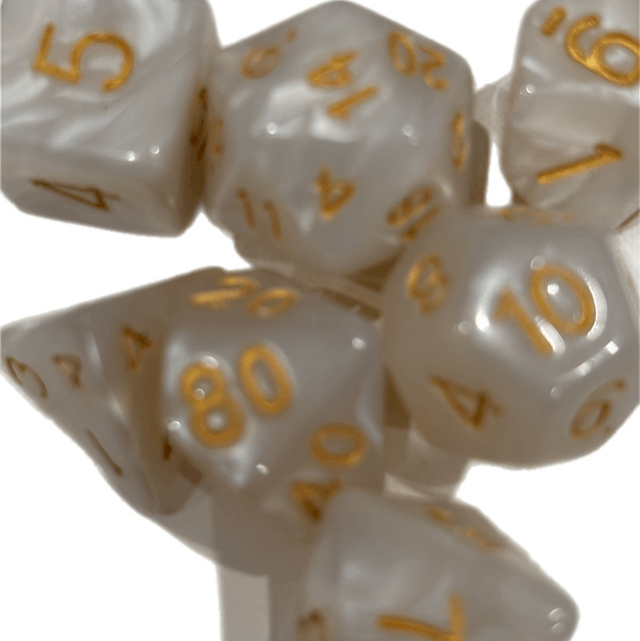 Dés -Set de 7 formes