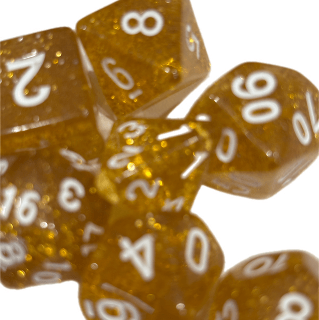 Dés -Set de 7 formes